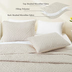 Willow Bloom Quilted Bedspread Set