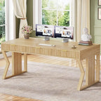 Ashton Executive 55" Home Office Desk with Storage Drawers