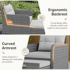 Coastal Cove 5-Piece Patio Conversation Set