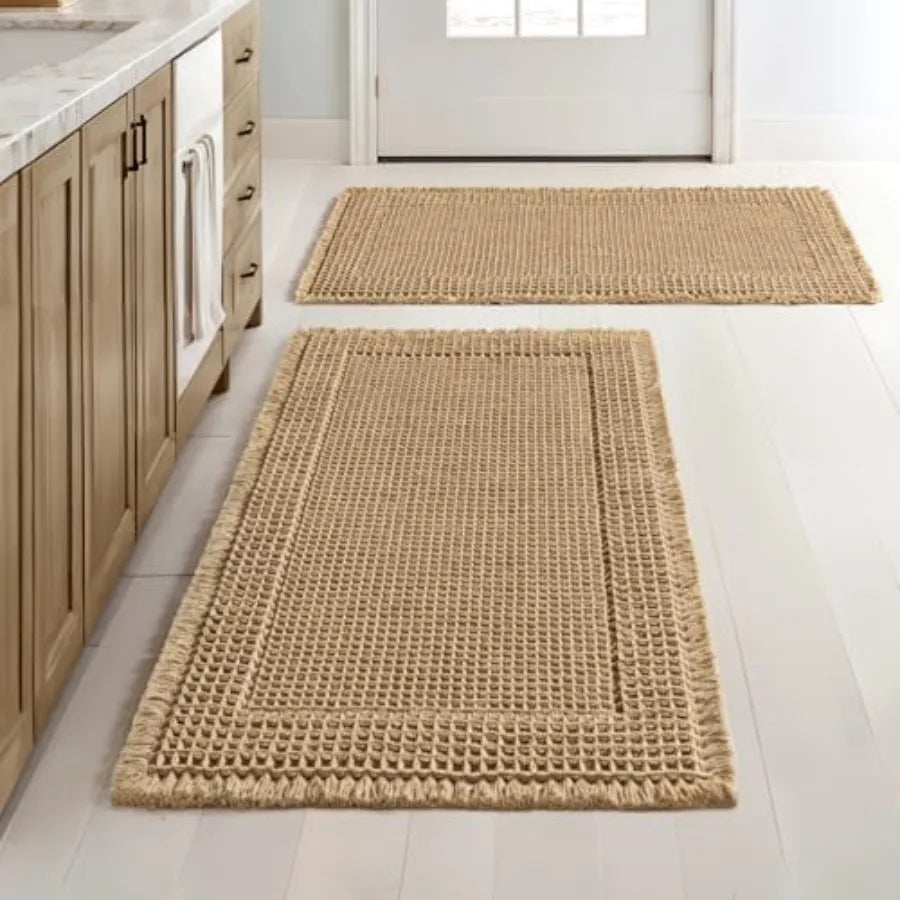 Serenity Boho Ultra-Soft Bathroom Rug Set