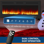Aurora Flame 50-Inch 3D Electric Fireplace