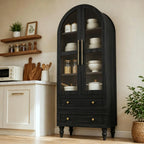 Heritage Glass Door Pantry Cabinet