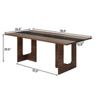 Heritage Farmhouse Dining Table for 6–8 Guests
