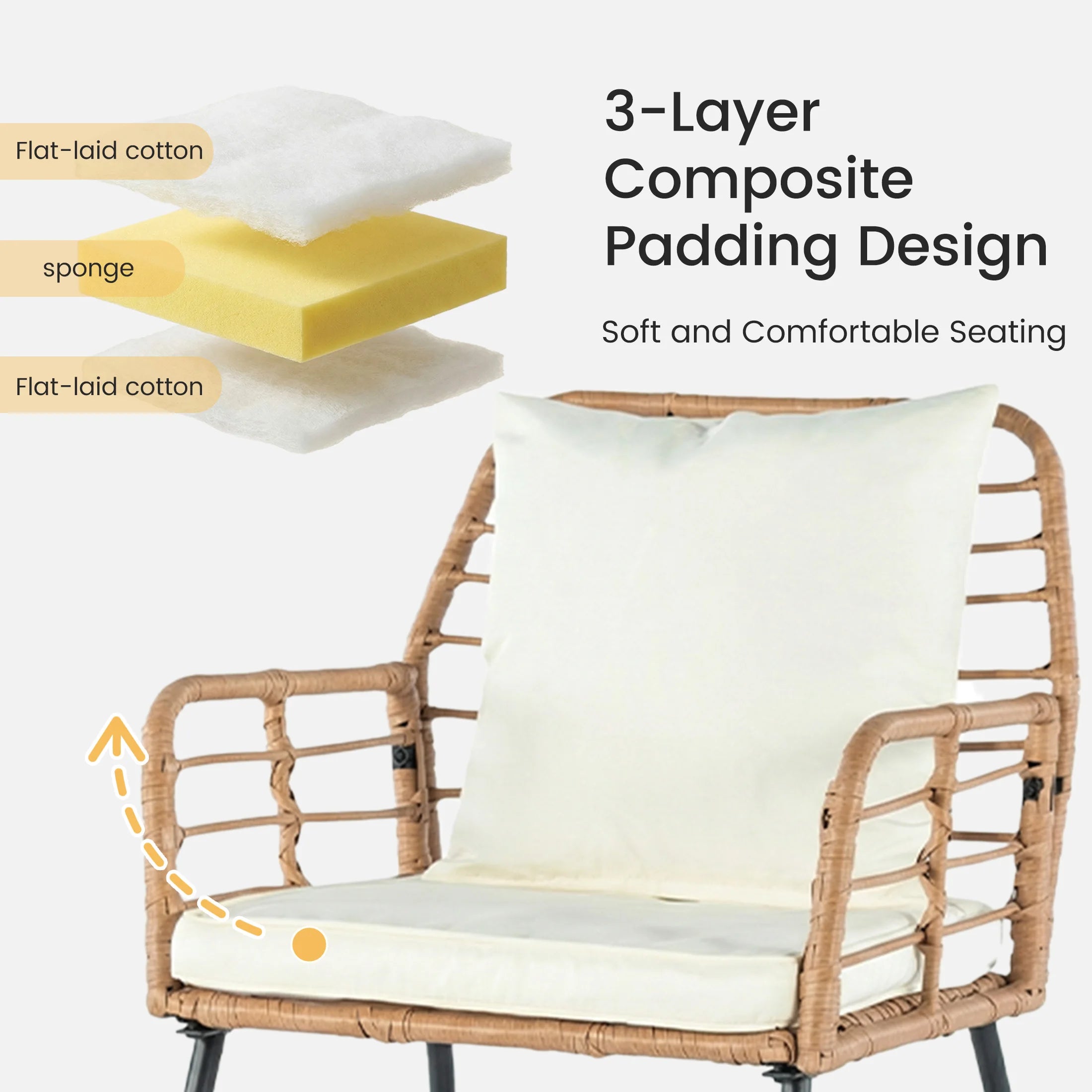 Willow Harbor Wicker Patio Conversation Set