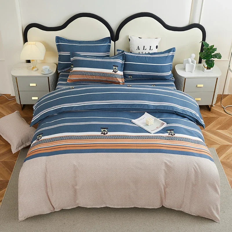 Heritage Haven 3-Piece Printed Duvet Cover Set