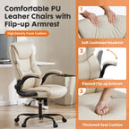 Ashton Executive Ergonomic Office Chair with Flip-Up Arms