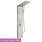 Cascade Elite LED Shower Panel Tower System with Rainfall, Waterfall & SPA Massage Jets