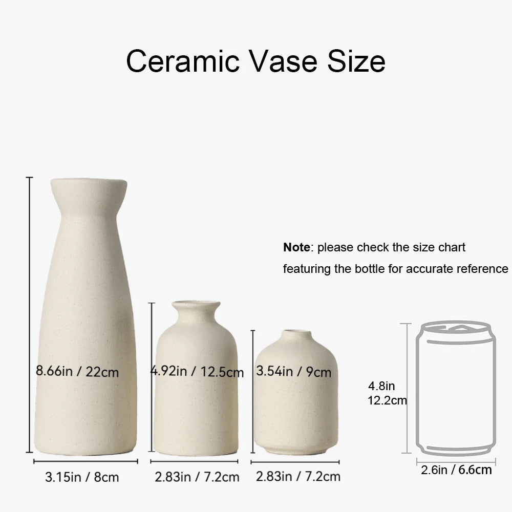 Haven Harmony Ceramic Vase Set