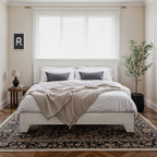 Aspen Haven Upholstered Platform Bed Frame