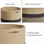 Willow Haven Handwoven Jute Plant Basket