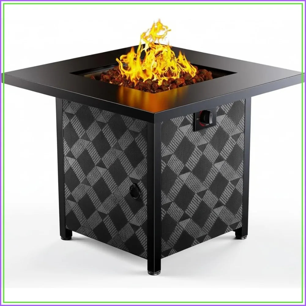 Ember Glow Propane Fire Pit Table