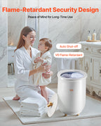 Serenity Spa Heated Towel Warmer Bucket with Aromatherapy