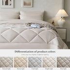 WhisperCloud 8-Piece Luxury Comforter Bed-in-a-Bag Set