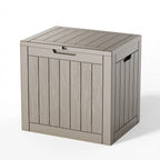 HarborGuard 30-Gallon Weatherproof Outdoor Resin Deck Storage Box