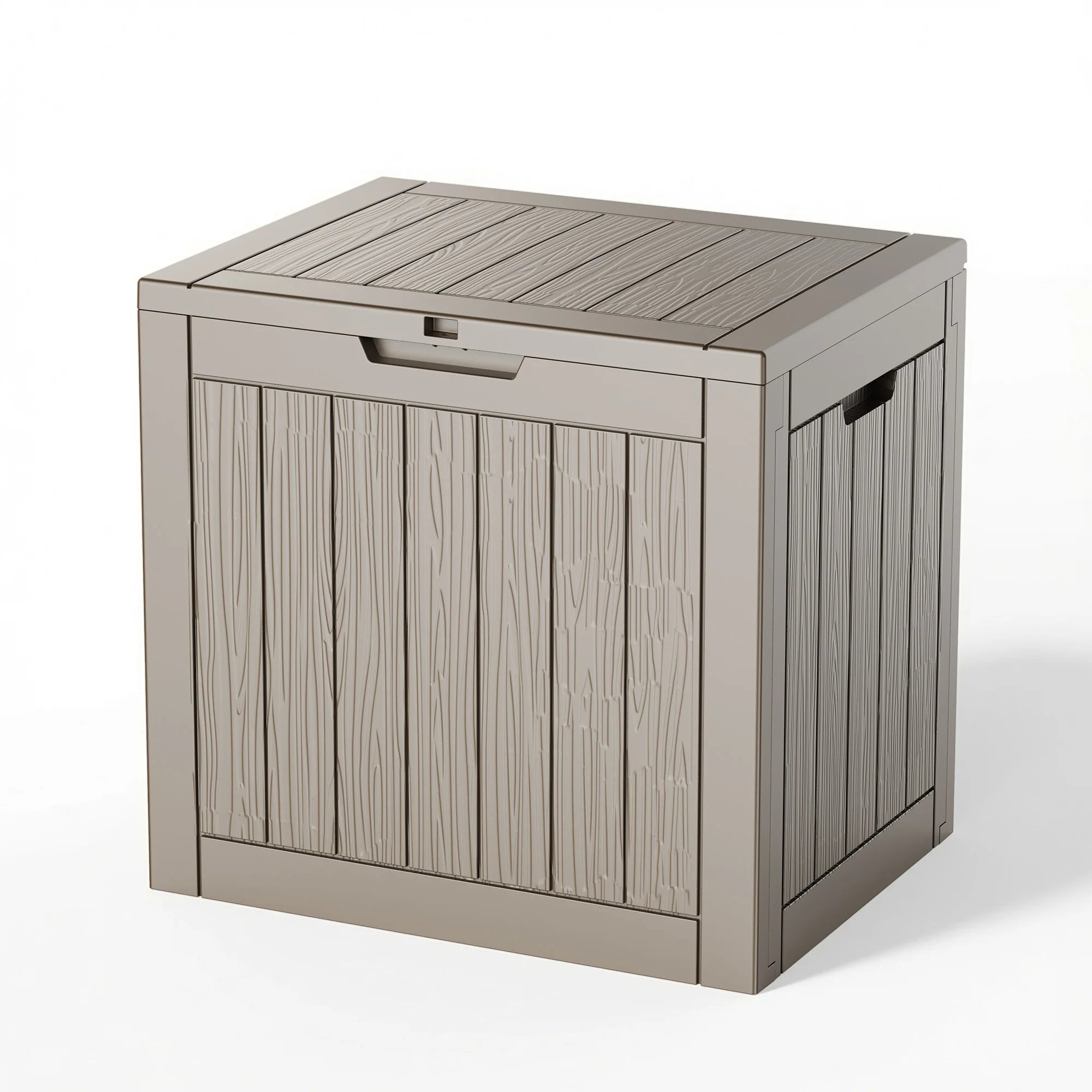 HarborGuard 30-Gallon Weatherproof Outdoor Resin Deck Storage Box