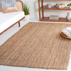 Sierra Natural Fiber Handwoven Jute Area Rug – 6' x 9'