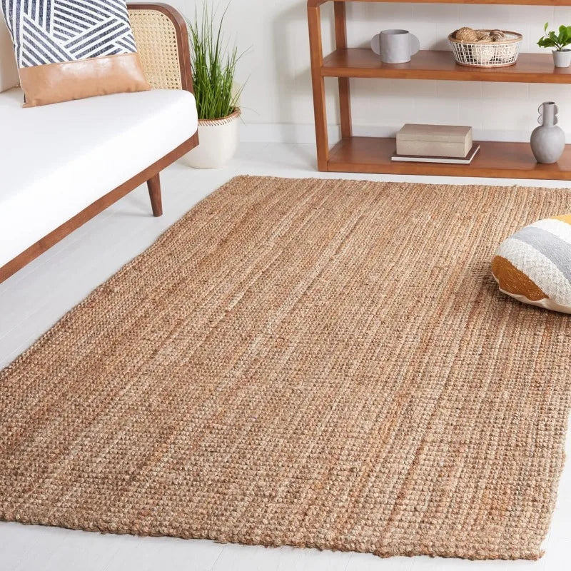 Sierra Natural Fiber Handwoven Jute Area Rug – 6' x 9'