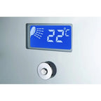 Aluminum Shower Panel Tower with Rainfall Head & 8 Massage Jets