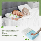 Haven CloudRest Memory Foam Bed Pillow Set – 2 Pack
