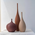 Willow Hearth Ceramic Farmhouse Vase Set – 3 Piece