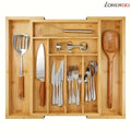 Bamboo Expandable Drawer Organizer & Divider