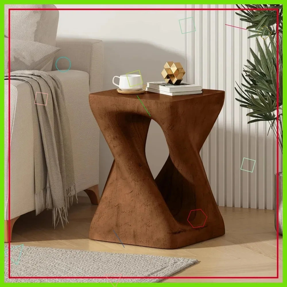 Riverstone Twist Accent Table