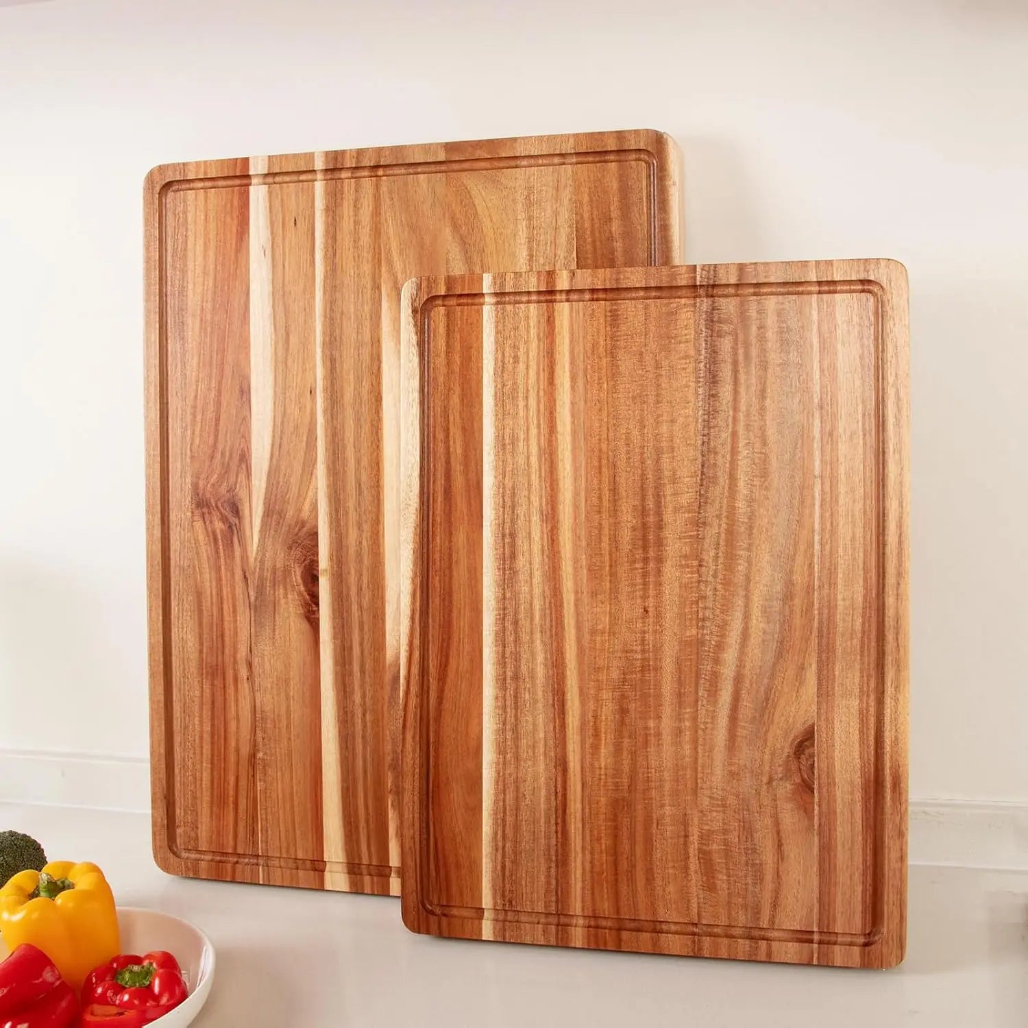 Timber Grove Acacia Butcher Block Cutting Board