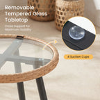 Harbor Breeze 3-Piece Wicker Bistro Patio Set