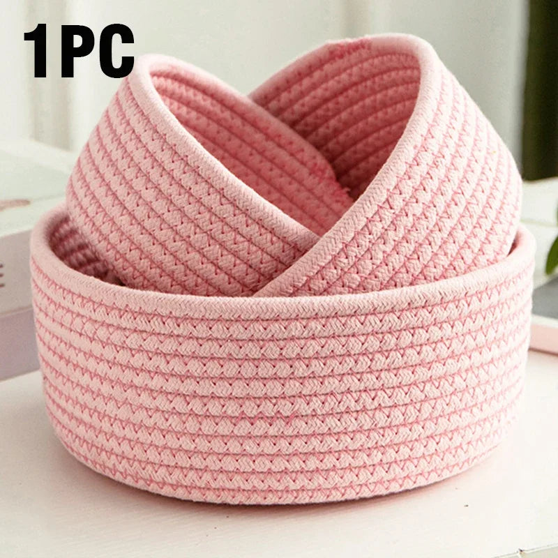 Willow Nest Cotton Rope Storage Basket