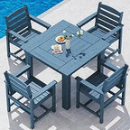 Coastal Haven Ridge 5-Piece Patio Dining Set