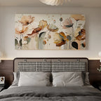 Bloomhaven Framed Abstract Floral Canvas Wall Art