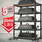 Haven Ridge Pro Heavy-Duty Storage Shelving Rack – 5 Tier