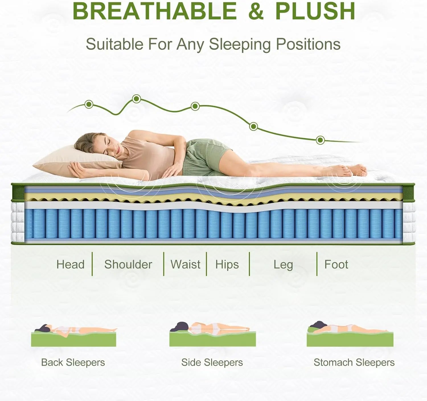 BedStory Hybrid Mattress Collection