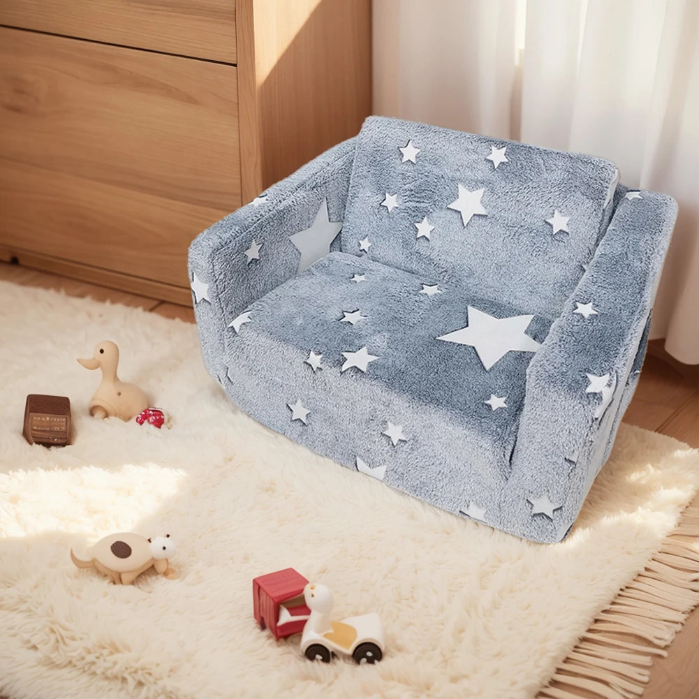 Glow-in-the-Dark Kids' Flip-Out Sofa