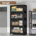 28" Extra-Large Stackable Storage Bins with Wheels