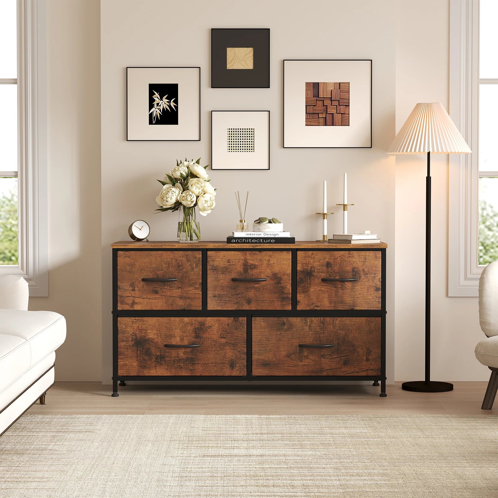 Ridgefield 5-Drawer Storage Dresser