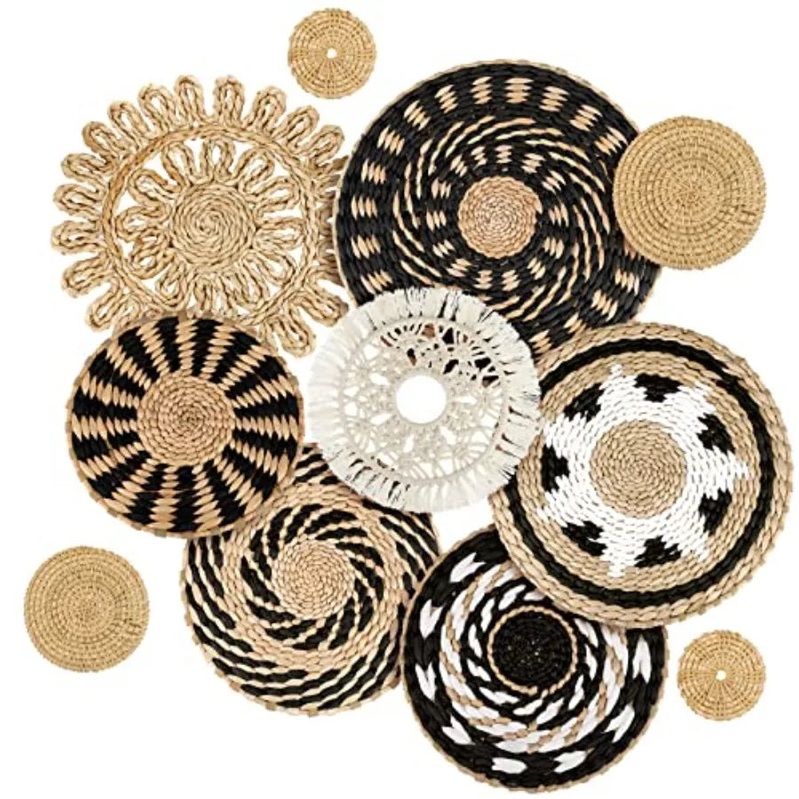 Willow Haven Boho Woven Wall Basket Collection