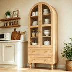 Heritage Glass Door Pantry Cabinet