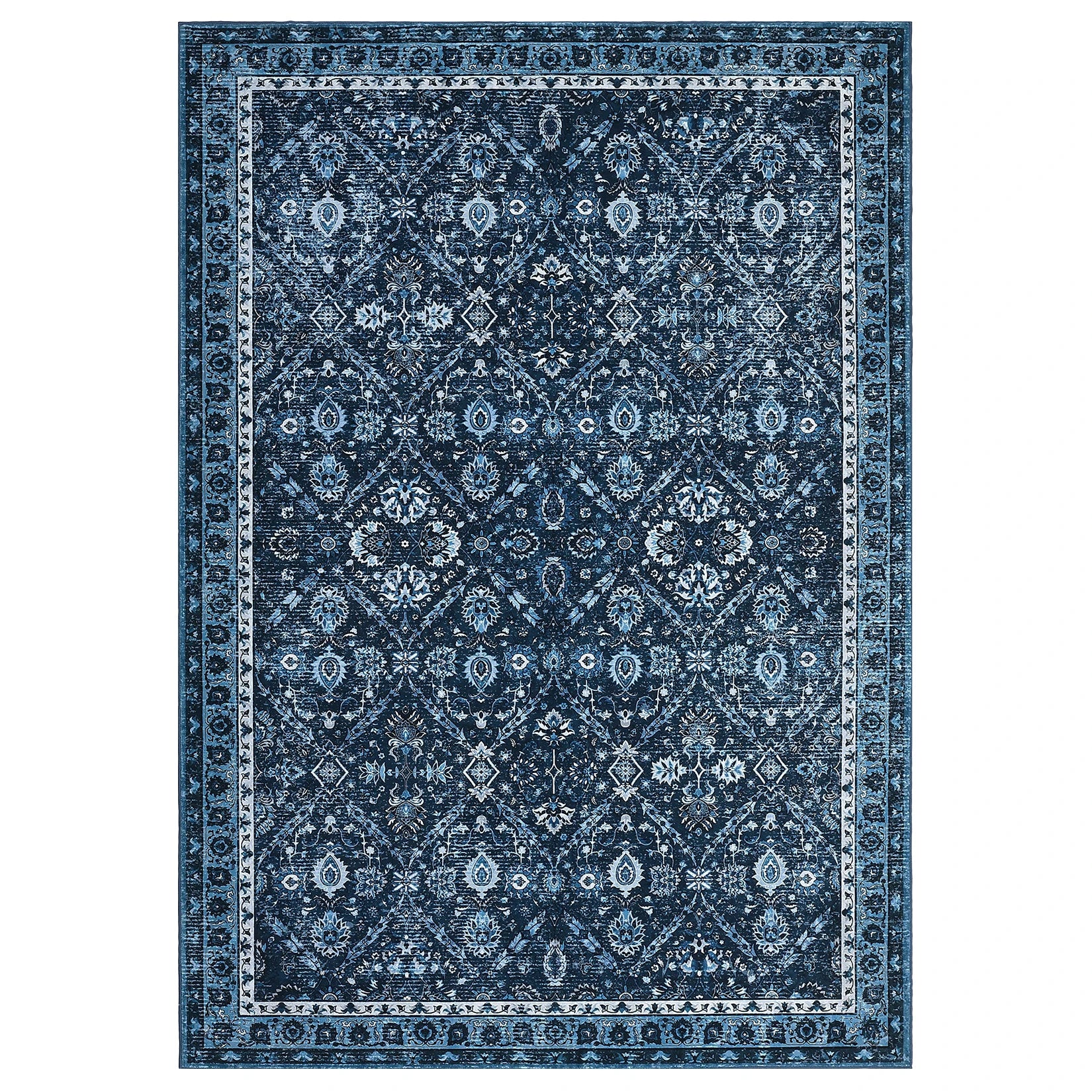 Haven Ridge Moroccan Trellis Washable Area Rug