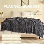 CloudNest Ultra-Soft 3D Plush Fleece Throw Blanket