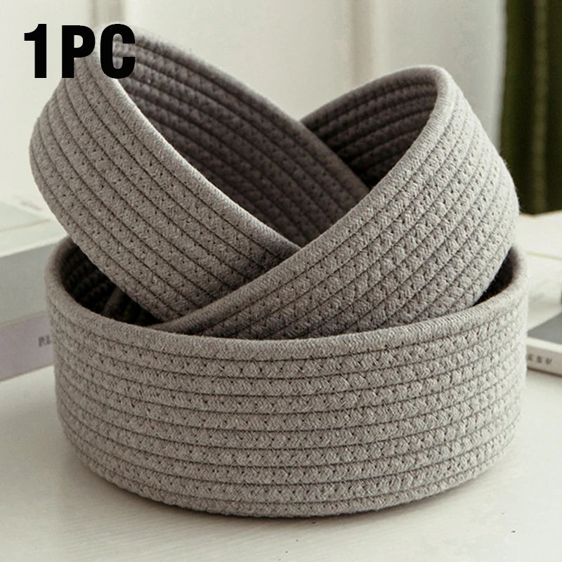 Willow Nest Cotton Rope Storage Basket