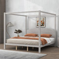 Willow Creek King Canopy Bed Frame