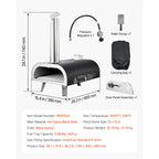 Trailstone Pro Portable Pizza Oven