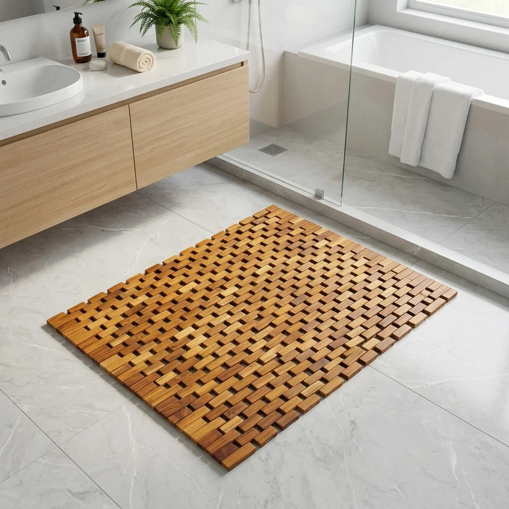 Coastal Spa Teak Bath Mat
