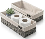 Willow Haven Wicker Storage Basket Set