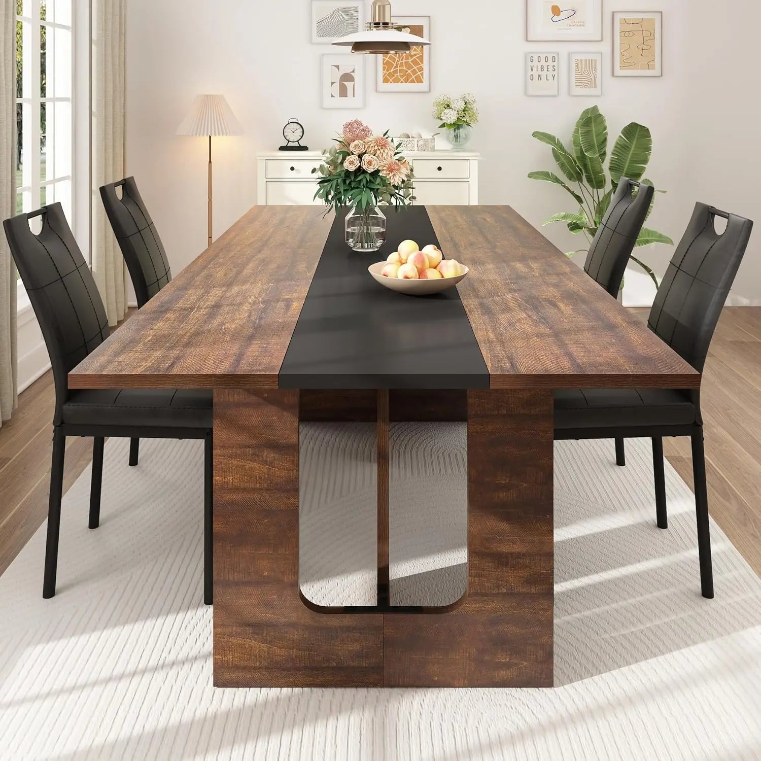 Heritage Farmhouse Dining Table for 6–8 Guests