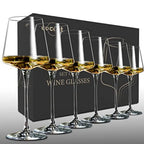 Haven Ridge Reserve Hand-Blown Wine Glass Set – Set of 6