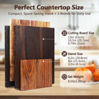 Willow Grove Acacia Cutting Board Set