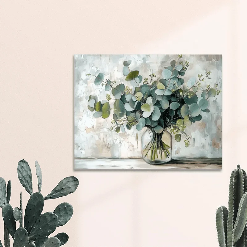 Haven Ridge Eucalyptus Bloom Canvas Wall Art