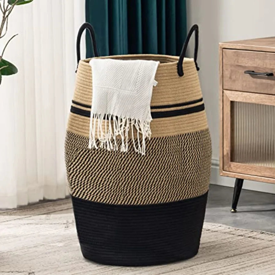 Willow Haven Rope Laundry Hamper